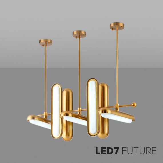 Loft Industry Modern - Woki Chandelier 7